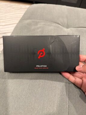 Peloton Black Box with Red Logo Heart Rate Monitor